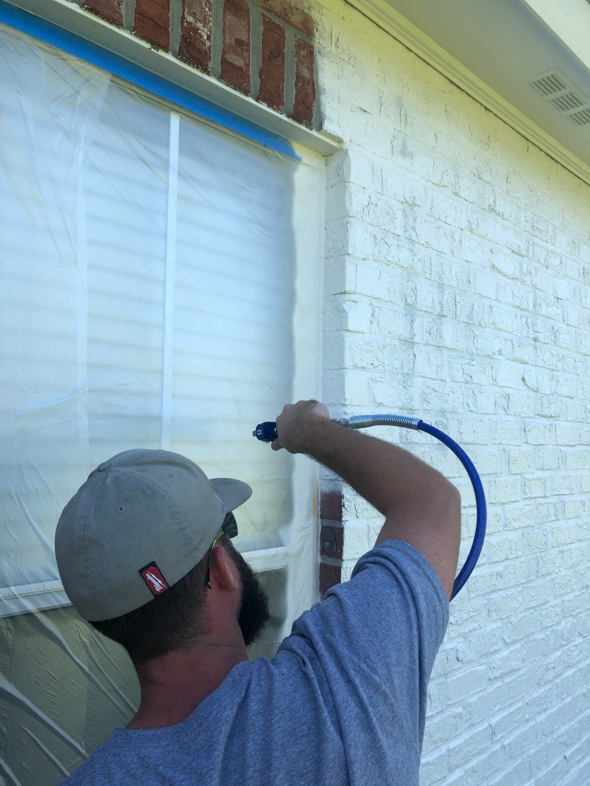 Pre-Taped Plastic Masking Film Roll 1/2" Masking Tape (42" X 65') Painters Auto
