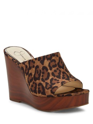 

JESSICA SIMPSON Женские бежевые шлепанцы на платформе 1 Shantelle на танкетке 9,5 м, Бежевый, JS-SHANTELLE