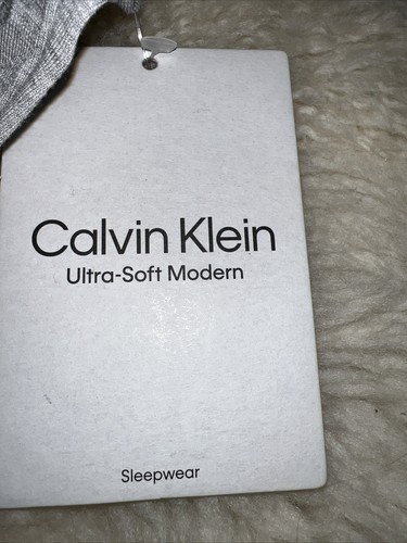 1 Calvin Klein ultra soft modern modal lounge sleepwear long sleeve shirt NM2234