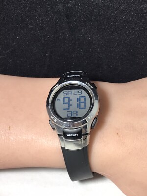Women's All-Sport Armitron WR 330FT Digital 45/7012 Chronograph  Wrist Watch