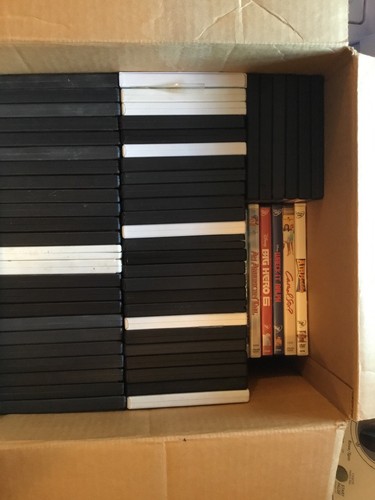 75 Empty DVD cases