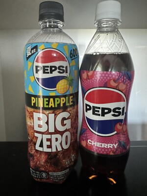 Pepsi Japan Cherry & Diet Pineapple ^NEW^