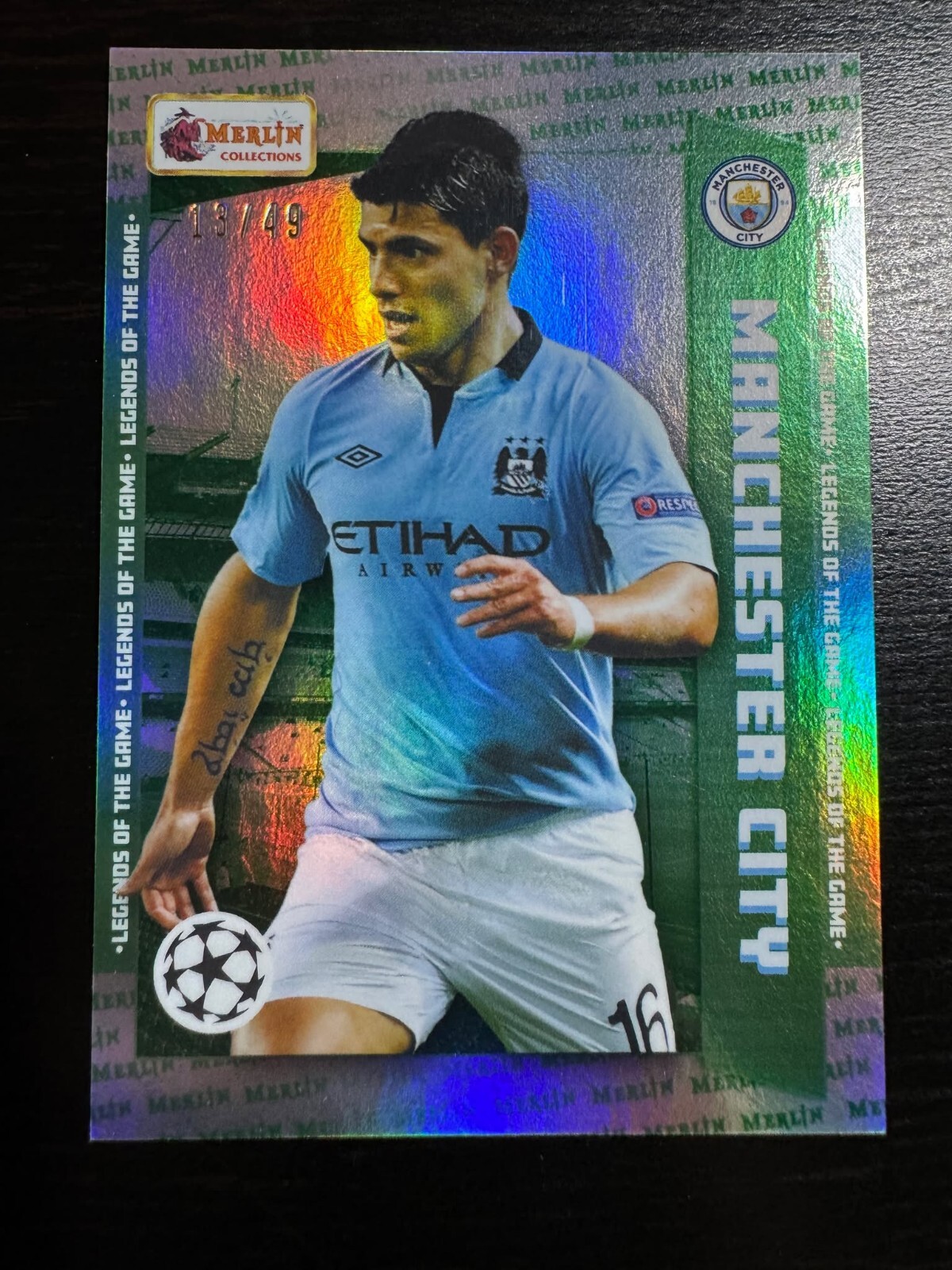 セルヒオ・アグエロ　Topps Merlin Heritage Aguero セルヒオ・アグエロ Topps Merlin Heritage Aguero TOPPS MERLIN
