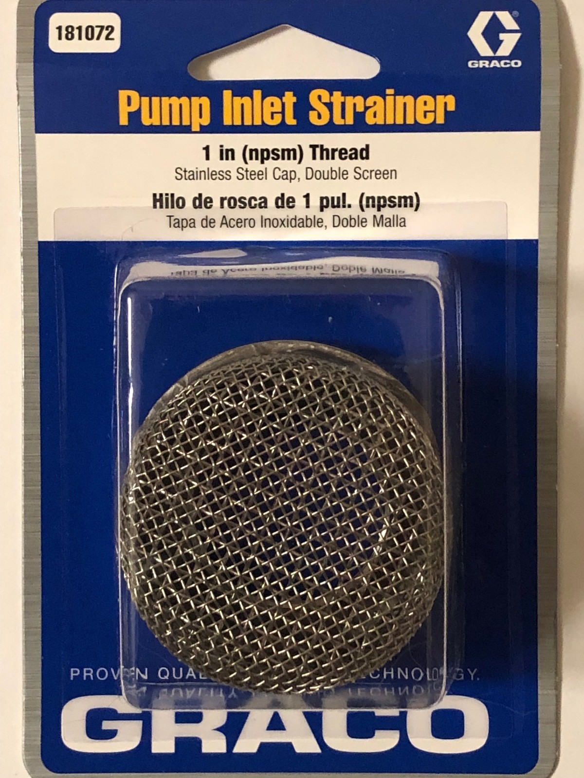 Genuine Graco 181072 One Inch Inlet Strainer | eBay