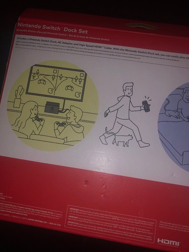 Nintendo Switch Official Docking Station Dock Set Japan JTK-4902370536492