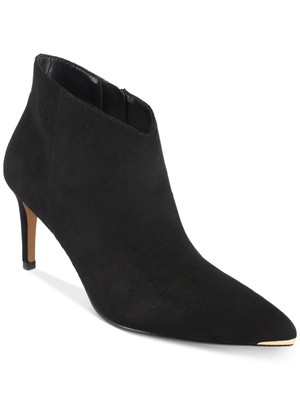 Женские черные ботильоны NANETTE LEPORE Rand At Toe Cap Antonia Stiletto 9,5 м