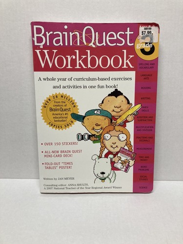 Brain Quest Workbook Grade 3 by Jan Meyer Workman Publishing