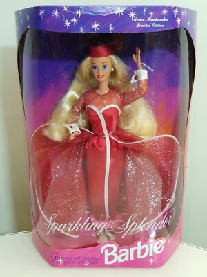 1993 Sparkling Splendor Barbie Doll Service Merchandise Limited Edition  #10994