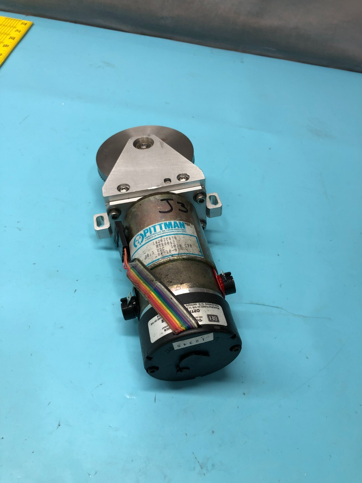 PITTMAN 14202C870 DC MOTOR MTR0062,MX213-25-1024-G,233221353,JOINT3,MLRV, 151124