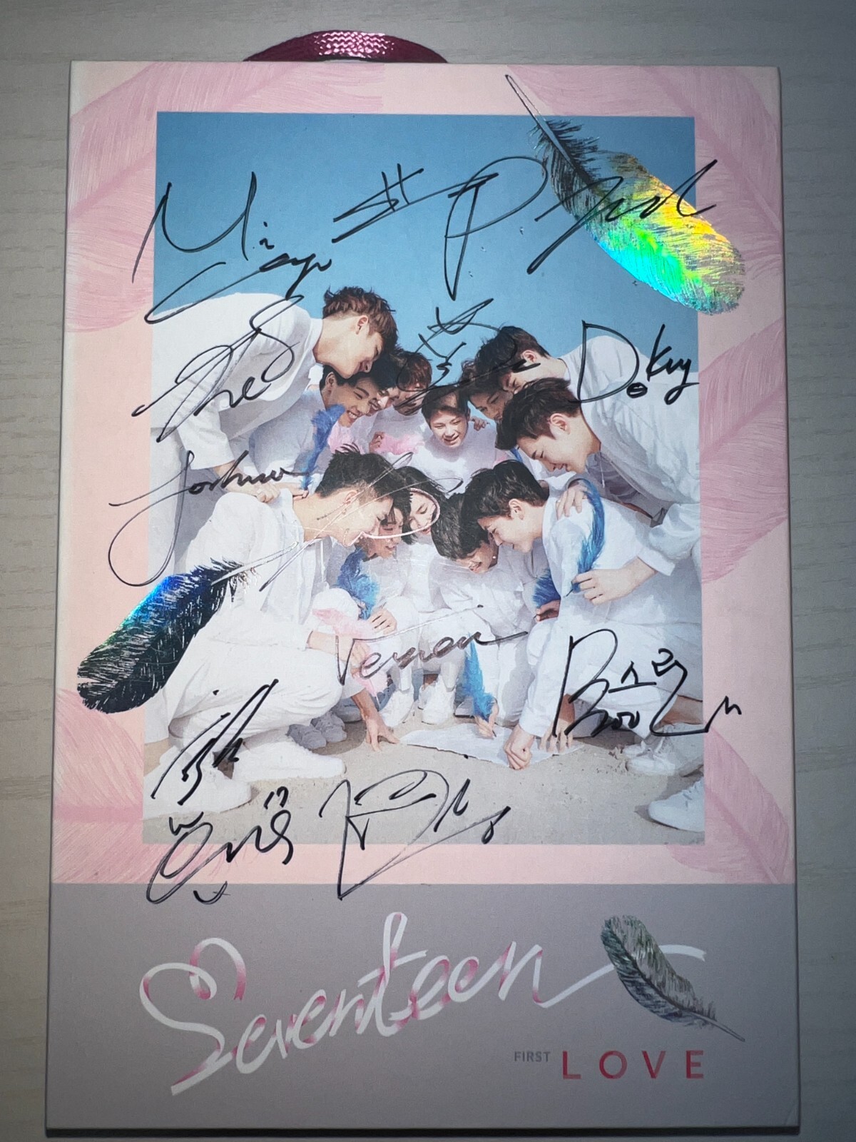 SEVENTEEN ジョシュア 直筆サイン入り LOVE&LETTER CD $_57.JPG?set_id=880000500F