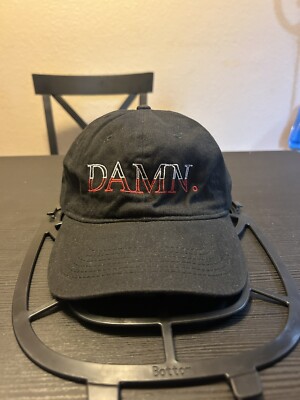 DAMN. Kendrick Lamar Top Dawg Entertainment 2017 Tour Men s Black Hat Cap