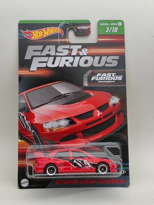 Hot Wheels Fast & Furious Mitsubishi Lancer Evolution IX MOC