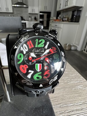 GaGa Milano Italy Manuale 48mm Limited Edition S/N 166/299