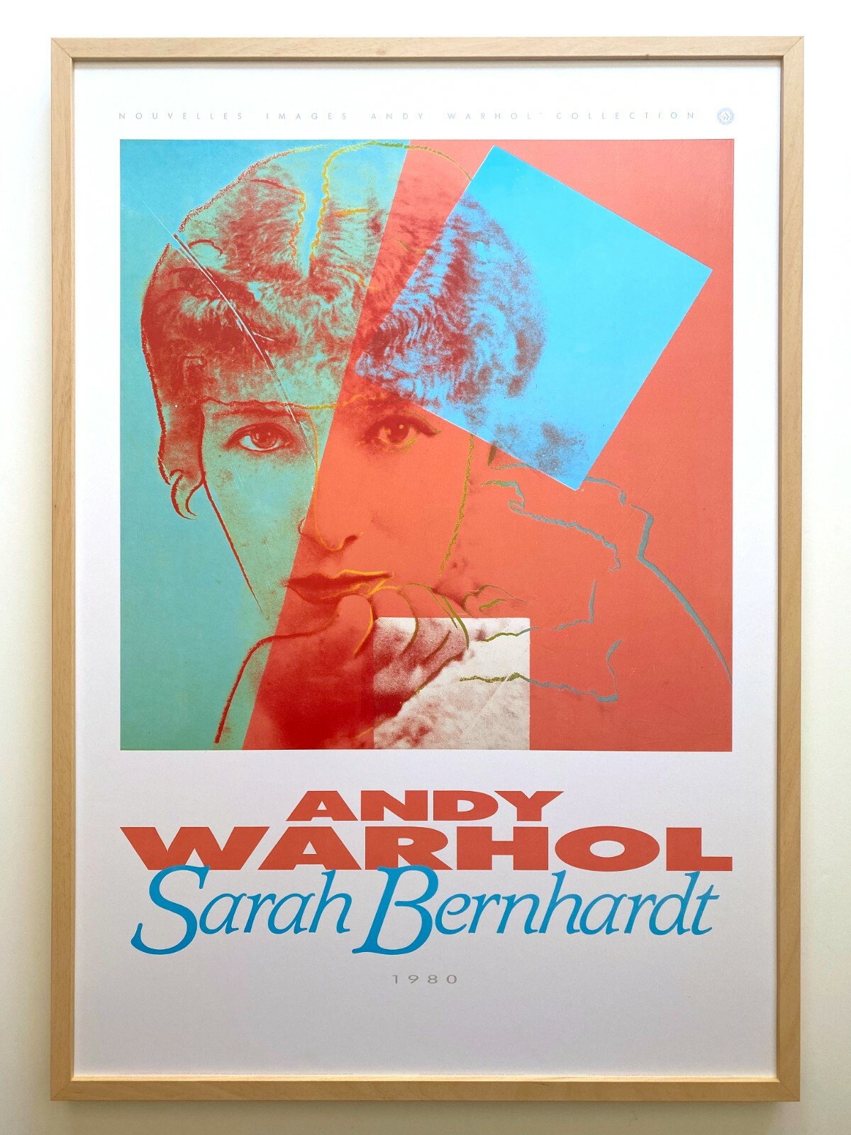 ANDY WARHOL ESTATE RARE 1990 1ST ED FRAMED LITHOGRAPH PRINT