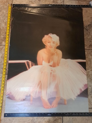 Marilyn Monroe In Tutu Ballerina Dress Poster 27×38 1985