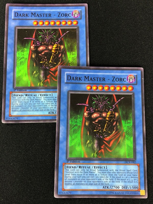 YUGIOH DARK MASTER ZORC DCR-082 1ST SUPER X2 (MP) | eBay