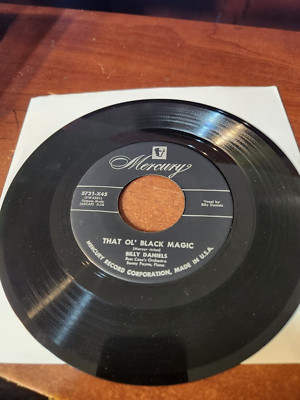 BILLY DANIELS I CONCENTRATE ON YOU / THAT OL' BLACK MAGIC 45 RPM RECORD