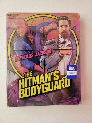 THE HITMAN'S BODYGUARD STEELBOOK 4K UHD + Blu-ray + Digital with SLIP COVER