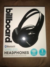 Billboard bluetooth Wireless headphones w/ On-Ear Control of Music