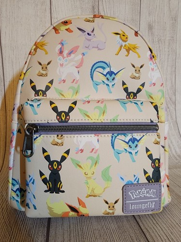 バックパック・リュック Pokemon Eeveelution Flowers Mini Backpack Pokemon Loungefly Eevee Evolutions Eeveelutions Floral