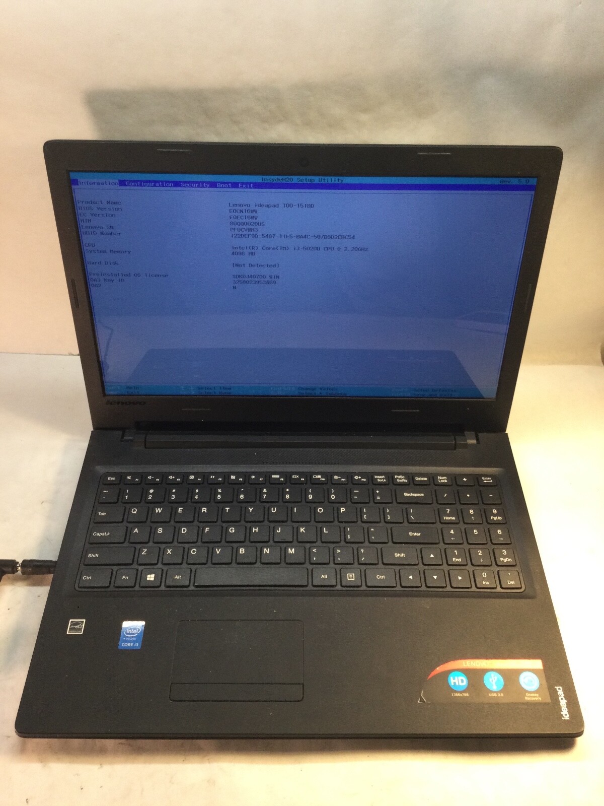 すぐ使用可能： Lenovo ideapad 100-15IBD Office Amazon.com: Lenovo Ideapad 100 - 15.6