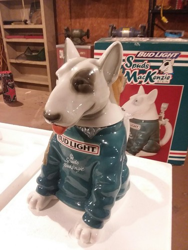 Spuds Mackenzie Budlight Stein NiB! Mint!