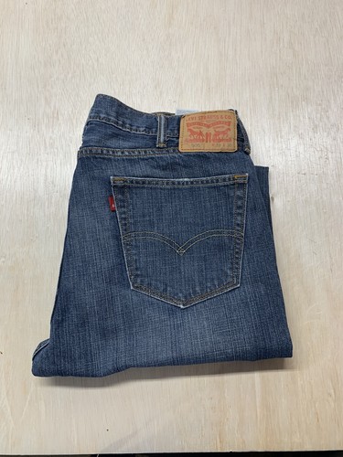 Levi's 563270452 関税送料込 Levi's 505 Regular Fit Straight Leg Jeans Men's Size 38X30