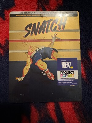 Snatch 4K (Ultra HD / Blu-ray / Digital) Best Buy Excl. SteelBook - RARE / OOP