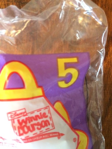 1999 Winnie The Pooh McDonalds Plush Clip - Piglet #5 keychain