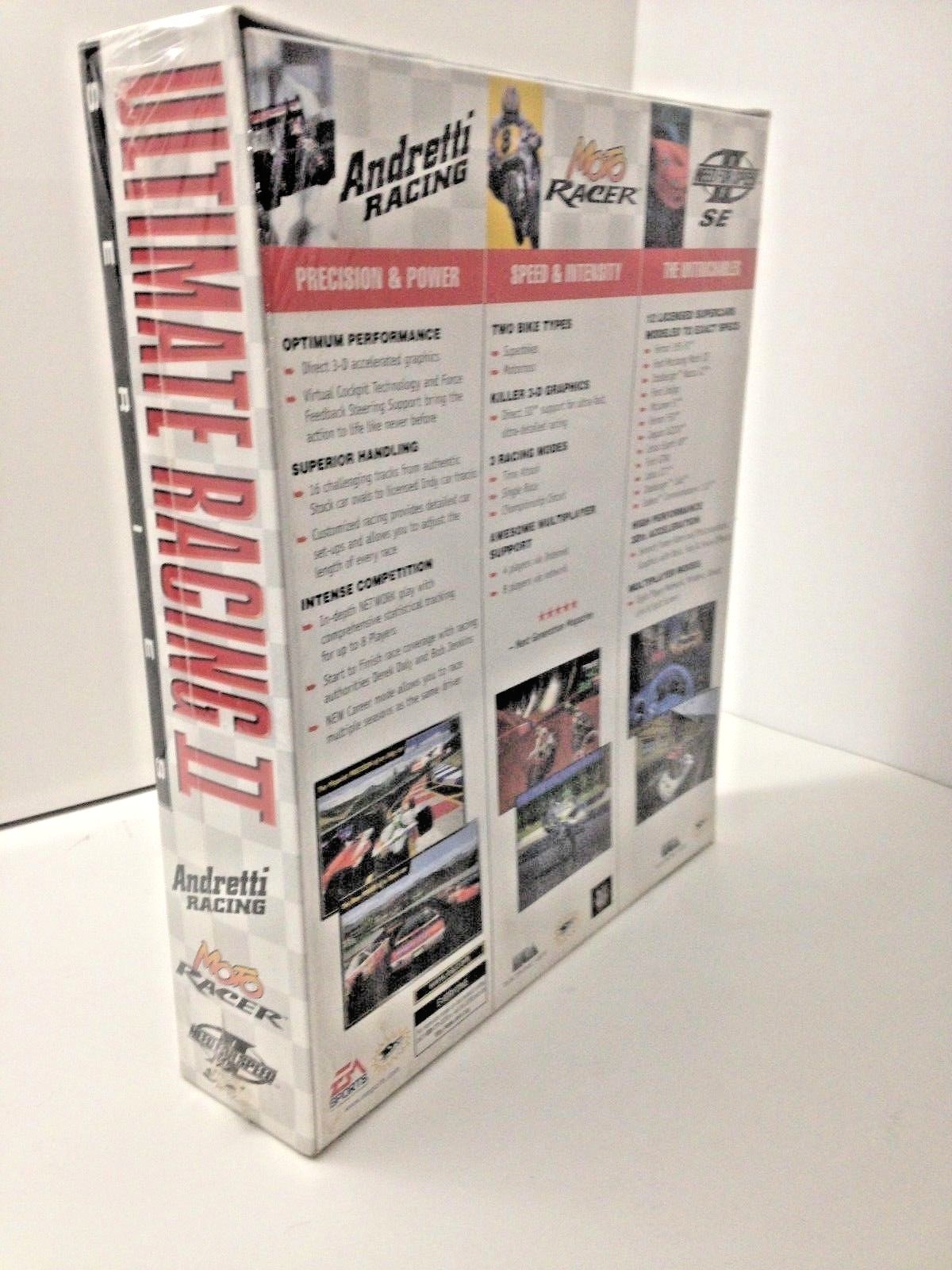EA Sports NEW PC CD ROM Ultimate Racing II Series, Original Factory Sealed Box