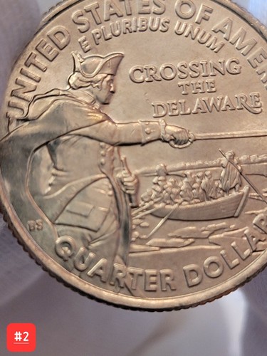 その他 Delaware Crossing [CD] 2021 D Washington Crossing the Delaware Uncirculated Quarter