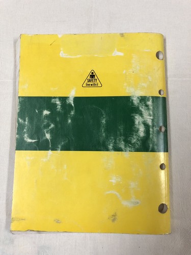 John Deere 8100 8200 8300 8400 Tractors Owners Manual
