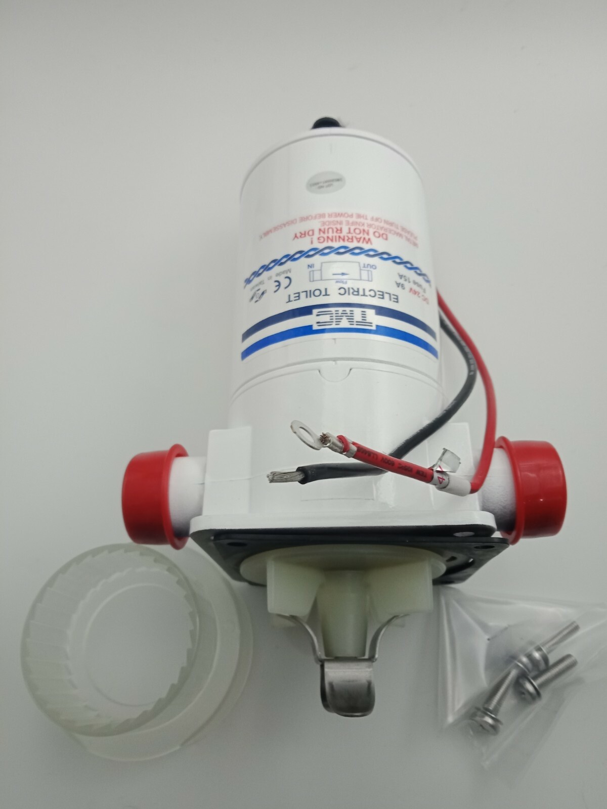 Marine Toilet Macerator & Pump TMC Boat Toilet Pump 24 volt Fits Stand