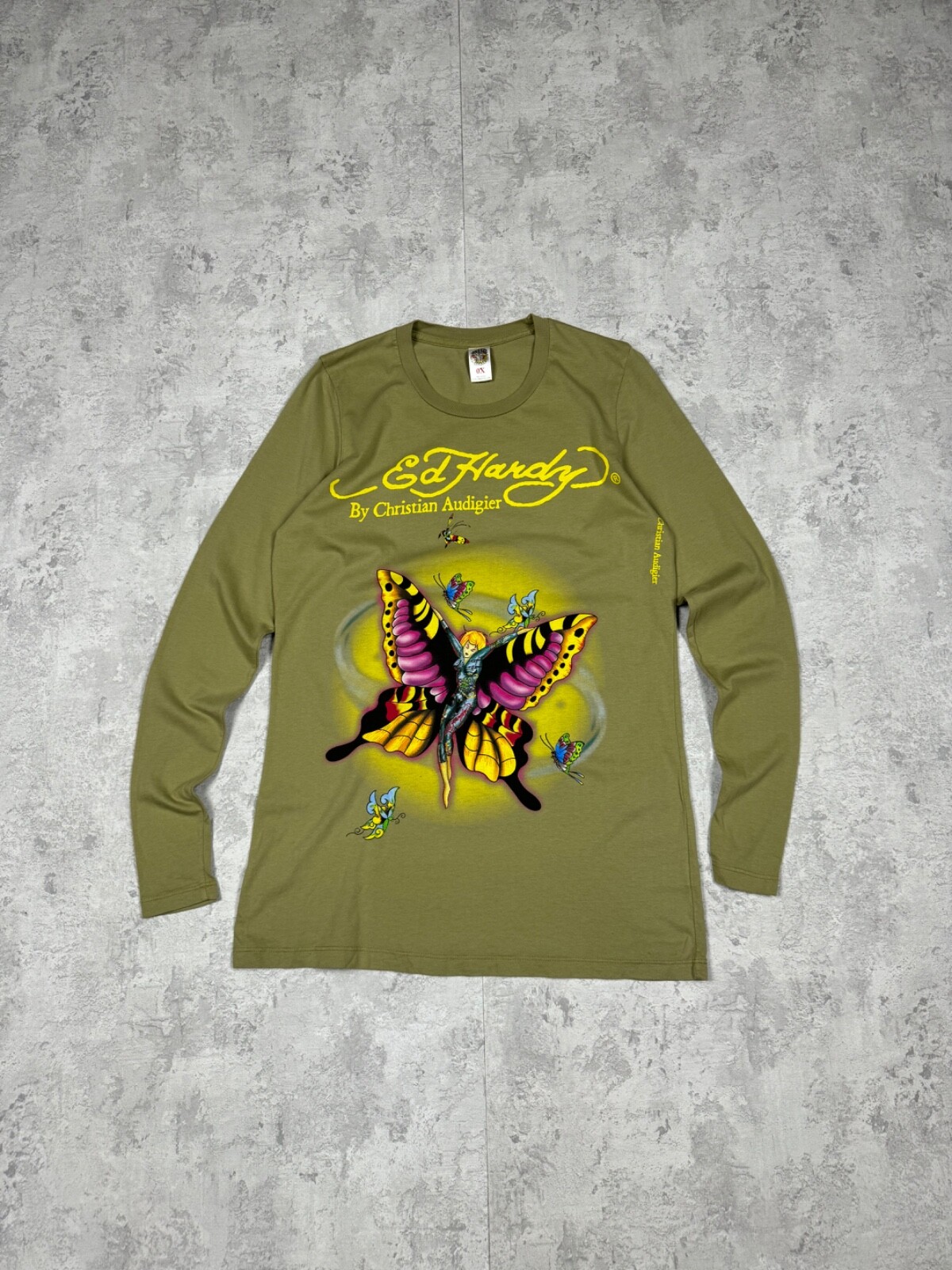 SS‼️ Ed Hardy✖️Christian audier VINTAGE CHRISTIAN AUDIGIER x ED HARDY LIMITED | Depop