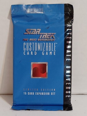 Star Trek The Next Generation Customizable Card Game Starter Set 1995 Sealed