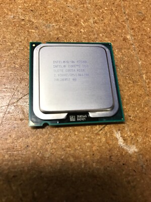 Core 2 E7500 2.93Ghz 3M/1066 Dual Core LGA775 CPU Processor SLGTE 