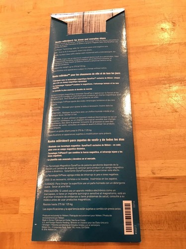 Nikken Kenko mStrides Magnetic Insoles.  Mens.   Size 7-13. NIB.  Free Shipping.