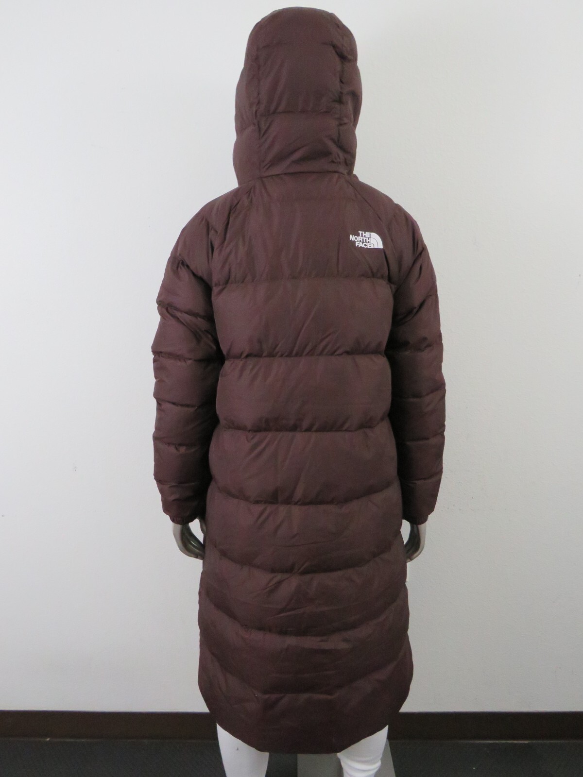 Pre-owned The North Face Womens  Hydrenalite Parka Long Down Warm Jacket - Coal Brown