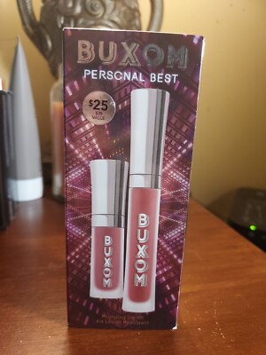 Buxom Personal Best Plumping Lip Kit Hot Toddy & Blushing Margarita New in Box
