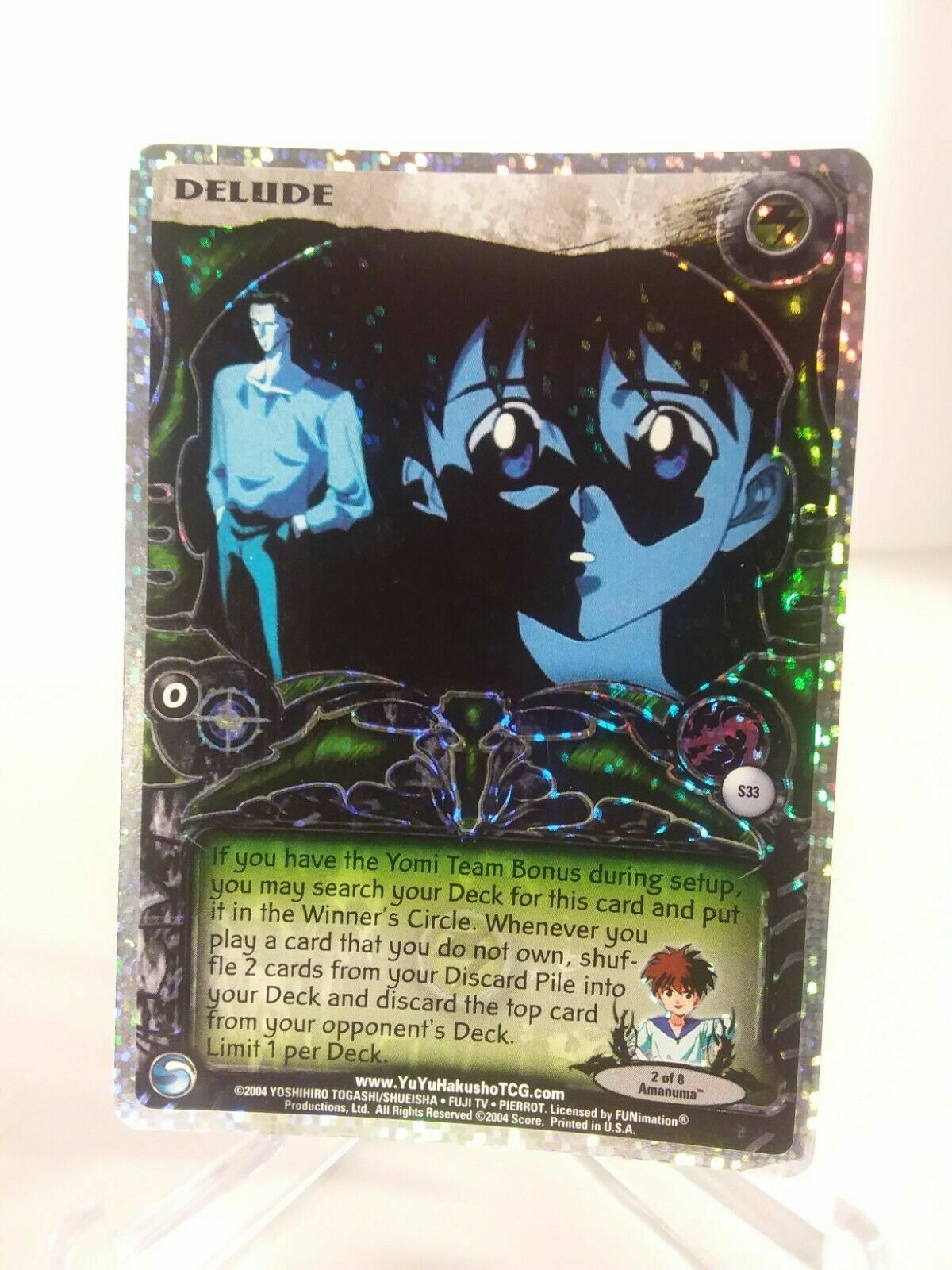 Yu Yu Hakusho Delude Speckles Foil Card S33