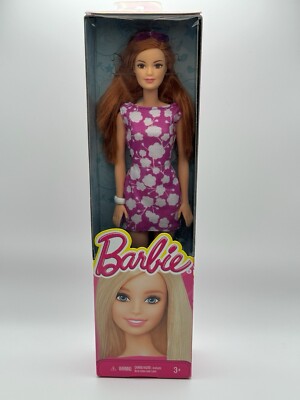 Barbie Doll Dress Leaves Color Purple Original MATTEL DMP22
