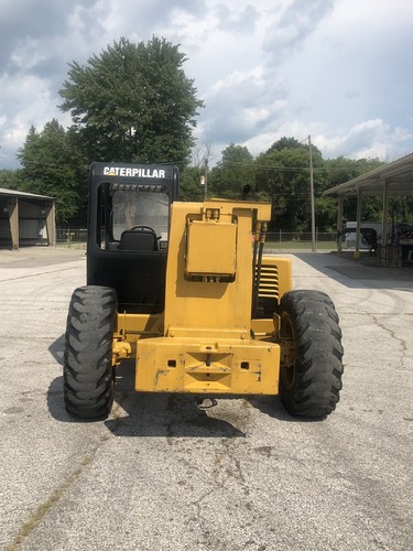 CAT Caterpillar TH63 Telehandler Telescoping Forklift Sky track