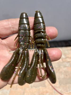 Dolive Beaver Style Craw 3.75     (40 Craws )