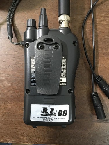 UNIDEN SC230 Nascar Scanner Radio With Track Scan Headset (Headphone Jack Issue)