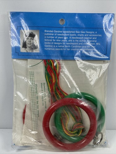 Lily Counted Cross Stitch Ornament Kit NOEL GIFT Vintage CC305 Craft Holiday