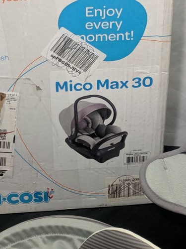 Maxi-Cosi Mico Max 30 Fashion Kit Grey Gravel Open Box NEW!