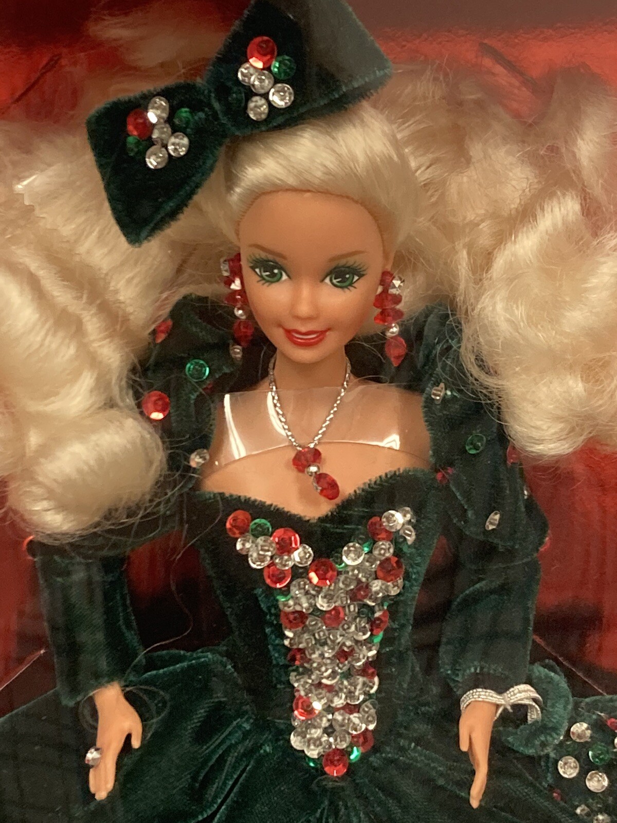 1991 Happy Holidays Barbie Special Edition Mattel NRFB #1871 | eBay