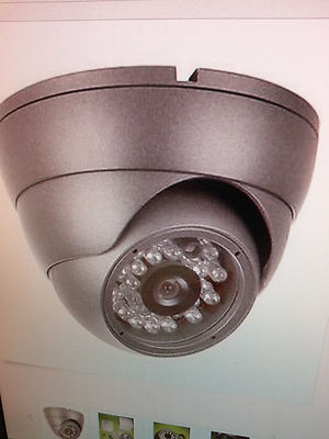 C480MDVPIR Color Infrared Vandal Dome Camera 480Lines SONY 1/3'' CCD