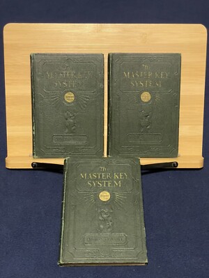 The Master Key System Charles F. Haanel 1919/1927 Vols. ll, lll & Vl 1st Edition