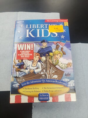 The Learning Company Liberty's Kids for Windows PC Brand New 381637